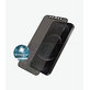 PanzerGlass - Kaljeno Steklo Privacy Case Friendly AB za iPhone 12 in 12 Pro, črn