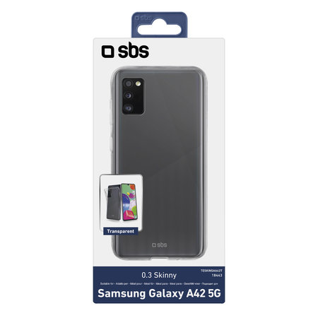 SBS - Ovitek Skinny za Samsung Galaxy A42 5G, prozoren