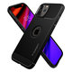Spigen - Ovitek Rugged Armor za iPhone 12 a 12 Pro, črna