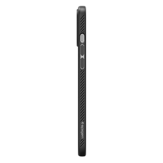 Spigen - Ovitek Liquid Air za iPhone 12 a 12 Pro, črna