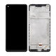 Samsung Galaxy A21s A217F - LCD zaslon + steklo na dotik + okvir (Black) TFT