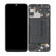 Samsung Galaxy A30s A307F - LCD zaslon + steklo na dotik + okvir (Prism Crush Black) OLED