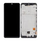 Samsung Galaxy A41 A415F - LCD zaslon + steklo na dotik + okvir (Prism Crush Black) OLED