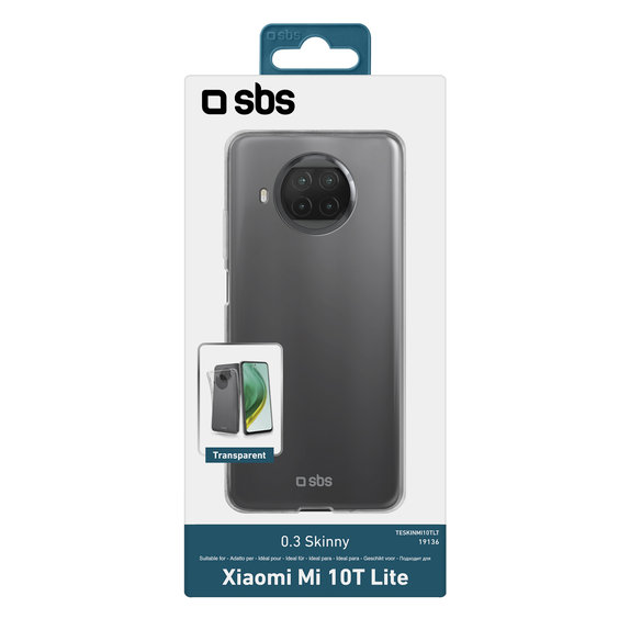 SBS - Skinny ovitek za Xiaomi Mi 10T Lite 5G, prozoren