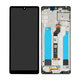 Sony Xperia L4 - LCD zaslon + steklo na dotik + okvir (Black) - A5019463A Genuine Service Pack