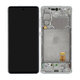 Samsung Galaxy S20 FE 5G G781B - LCD zaslon + steklo na dotik + okvir (Cloud White) - GH82-24214B, GH82-24215B, GH82-24215B, GH82-31320B Genuine Service Pack