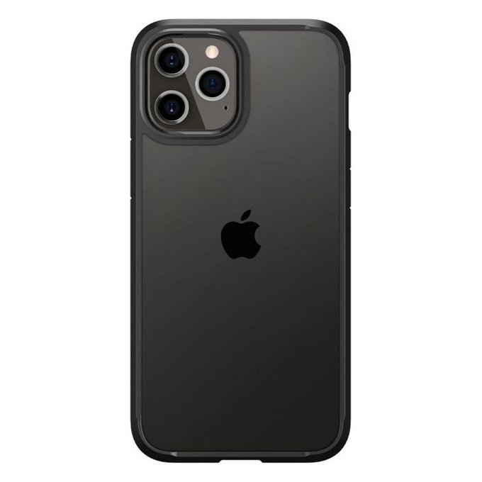 Spigen - Ultra Hybrid ovitek za iPhone 12 Pro Max, črn