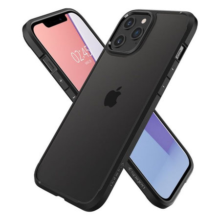 Spigen - Ultra Hybrid ovitek za iPhone 12 Pro Max, črn