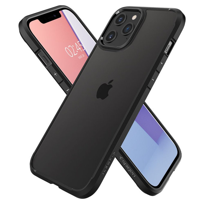 Spigen - Ultra Hybrid ovitek za iPhone 12 Pro Max, črn