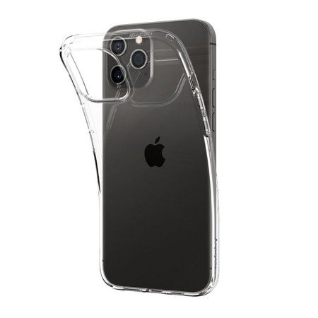 Spigen - Ovitek Liquid Crystal za iPhone 12 i 12 Pro, Crystal Clear