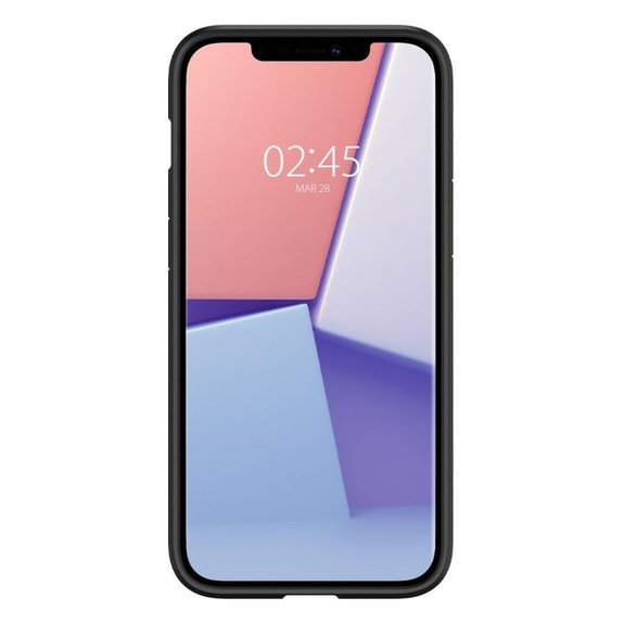Spigen - Ovitek Ultra Hybrid za iPhone 12 a 12 Pro, črna