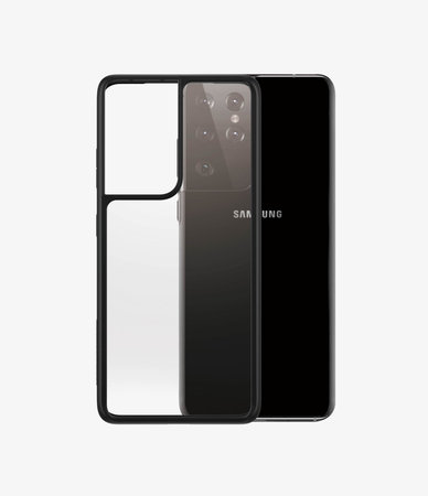 PanzerGlass - Ovitek ClearCase AB za Samsung Galaxy S21 Ultra, črn