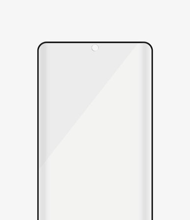 PanzerGlass - Kaljeno Steklo Case Friendly AB za Samsung Galaxy S21 Ultra, Fingerprint komp., črn