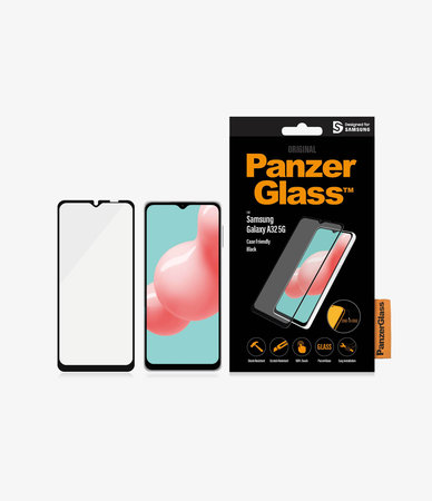 PanzerGlass - Kaljeno Steklo Case Friendly za Samsung Galaxy A32 5G, črn