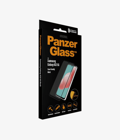 PanzerGlass - Kaljeno Steklo Case Friendly za Samsung Galaxy A32 5G, črn