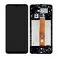 Samsung Galaxy A12 A125F, A022F - LCD zaslon + steklo na dotik + okvir (Black) - GH82-24490A, GH82-24491A Genuine Service Pack