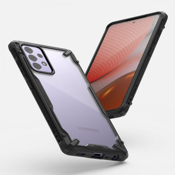 Ringke - Ovitek Fusion X za Samsung Galaxy A72 5G, črn