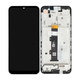 Motorola Moto G30 XT2129 - LCD zaslon + steklo na dotik + okvir (Phantom Black) - 5D68C18187 Genuine Service Pack