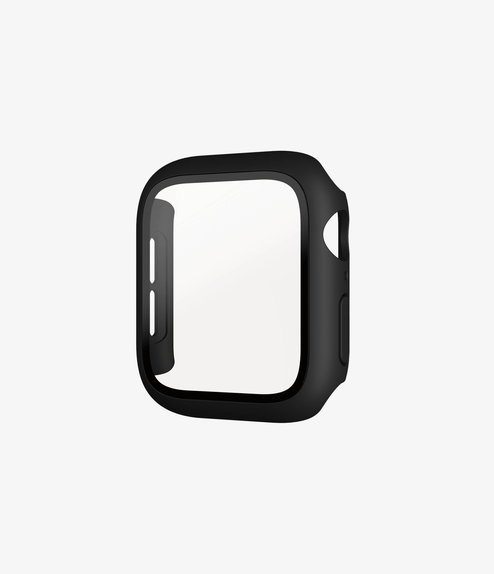 PanzerGlass - Kaljeno Steklo Full Body AB za Apple Watch 4, 5, 6, SE (1st gen) in SE (2nd gen) 44mm, črn