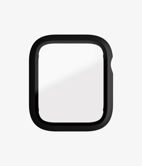 PanzerGlass - Kaljeno Steklo Full Body AB za Apple Watch 4, 5, 6, SE (1st gen) in SE (2nd gen) 44mm, črn