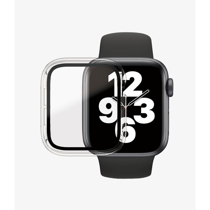 PanzerGlass - Kaljeno Steklo Full Body AB za Apple Watch 4, 5, 6, SE (1st gen) in SE (2nd gen) 40mm, transparent