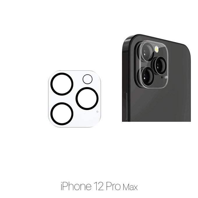 FixPremium Glass - Kaljeno Steklo za zadnjo kamero za iPhone 12 Pro Max