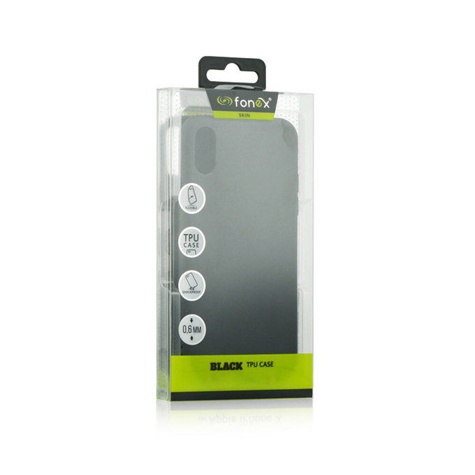Fonex - TPU ovitek za Xiaomi Redmi 9A, 9AT, črna