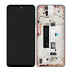 Xiaomi Mi 10T Lite 5G - LCD zaslon + steklo na dotik + okvir (Rose Gold Beach) - 5600050J1700 Genuine Service Pack