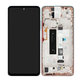 Xiaomi Mi 10T Lite 5G - LCD zaslon + steklo na dotik + okvir (Rose Gold Beach) - 5600050J1700 Genuine Service Pack
