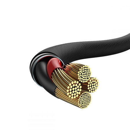 Baseus - Lightning / USB-C Kabel (1m), črna