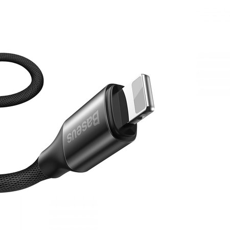 Baseus - Lightning / USB-C Kabel (1m), črna