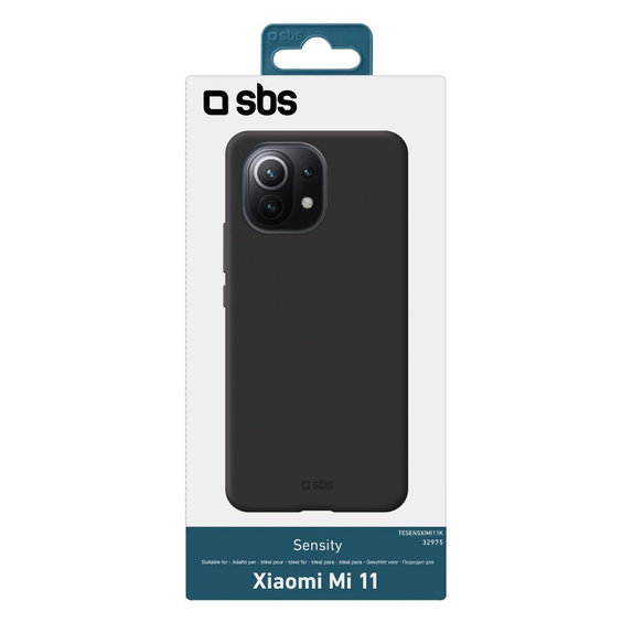 SBS - Ovitek Sensity za Xiaomi Mi 11, črn