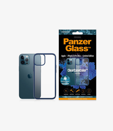 PanzerGlass - Ovitek ClearCase AB za iPhone 12 Pro Max, moder