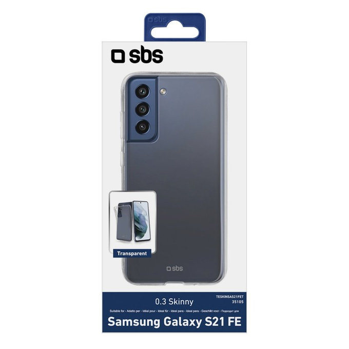 SBS - Ovitek Skinny za Samsung Galaxy S21 FE, prozoren
