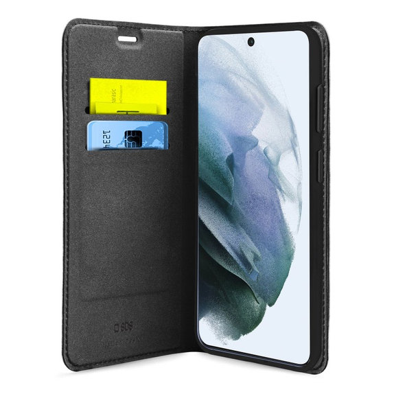SBS - Ovitek Book Wallet Lite za Samsung Galaxy S21 FE, črn