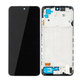 Xiaomi Redmi Note 10 - LCD zaslon + steklo na dotik + okvir (Onyx Gray) - 5600020K7A00 Genuine Service Pack