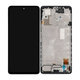 Xiaomi Redmi Note 10 Pro - LCD zaslon + steklo na dotik + okvir (Onyx Gray) - 56000200K600 Genuine Service Pack
