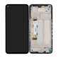 Xiaomi Redmi Note 9T 5G - LCD zaslon + steklo na dotik + okvir (Nightfall Black) - 5600030J2200 Genuine Service Pack