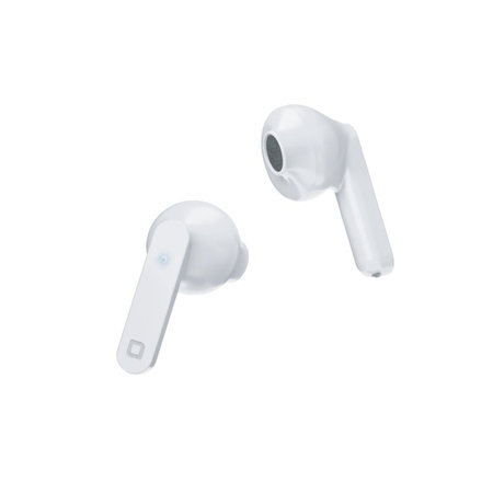 SBS - TWS Air Free brezžične slušalke s polnilnim ovitekjem 250 mAh, bele