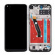 Huawei P40 Lite E - LCD zaslon + steklo na dotik + okvir (Midnight Black) TFT
