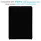 Apple iPad Pro 11.0 (3rd Gen, 4th Gen) - LCD zaslon + steklo na dotik Refurbished