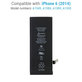 Baterija za iPhone 6, 1810mAh, FixPremium