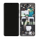 Samsung Galaxy S21 Ultra G998B - LCD zaslon + steklo na dotik + okvir (Phantom Black) - GH82-26035A, GH82-26036A Genuine Service Pack