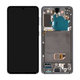 Samsung Galaxy S21 G991B - LCD zaslon + steklo na dotik + okvir (Phantom Grey) - GH82-24544A, GH82-24545A Genuine Service Pack