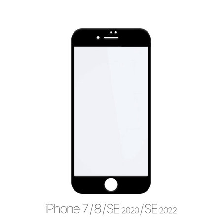 FixPremium FullCover Glass - Kaljeno Steklo za iPhone 7, 8, SE 2020 in SE 2022