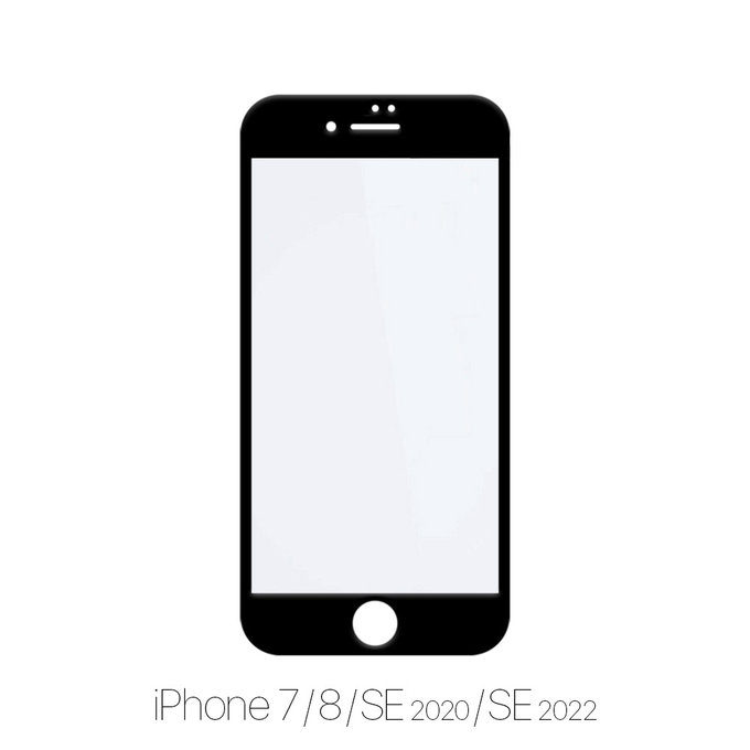 FixPremium FullCover Glass - Kaljeno Steklo za iPhone 7, 8, SE 2020 in SE 2022
