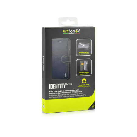 Fonex - Ovitek Book Identity za Samsung Galaxy A22 5G, moder