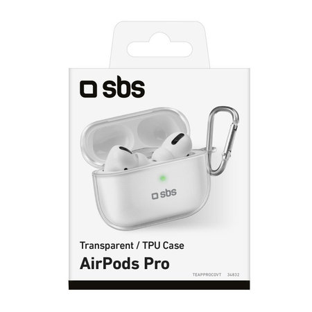 SBS - Silicon Case za Apple AirPods Pro, prozoren