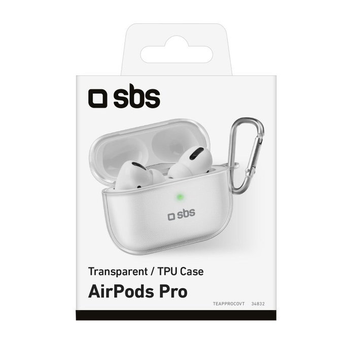 SBS - Silicon Case za Apple AirPods Pro, prozoren
