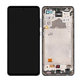Samsung Galaxy A72 A725F, A726B - LCD zaslon + steklo na dotik + okvir (Awesome Black) - GH82-25460A, GH82-25463A, GH82-25624A, GH82-25849A Genuine Service Pack